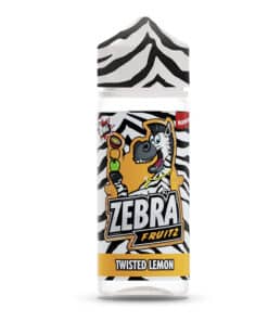 Zebra Fruitz - Twisted Lemon 100ml Short Fill