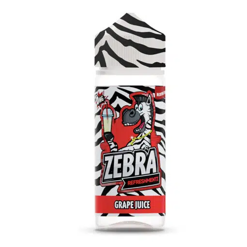 Zebra Refreshmetz - Grape Juice 100Ml Short Fill