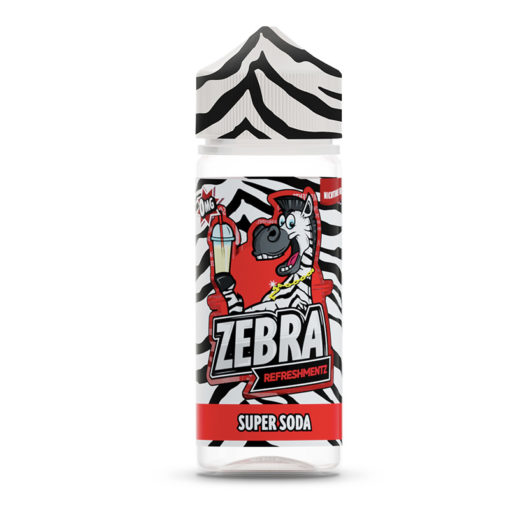 Zebra Refreshmentz - Super Soda 100Ml Short Fill