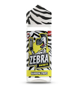 Zebra Sweetz - Rainbow Stripes 100ml Short Fill