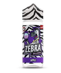 Zebra Zillions - Apple 100ml Short Fill