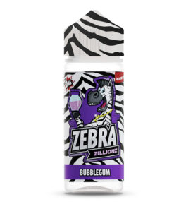 Zebra Zillions - Bubblegum Zillionz 100ml Short Fill